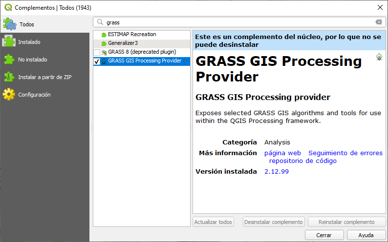 Cómo calcular el área 3D con QGIS