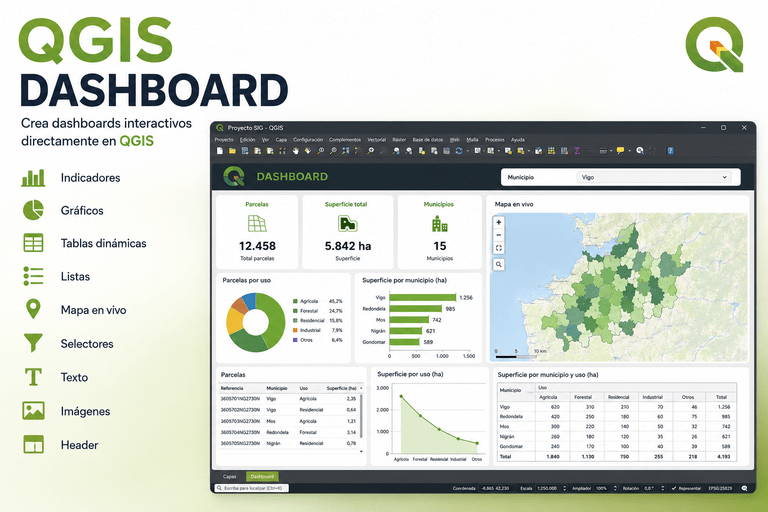 Blog - MappingGIS - QGIS Dashboard: crea dashboards interactivos directamente en QGIS